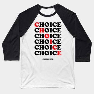 CHOICE CROSSWORD Baseball T-Shirt